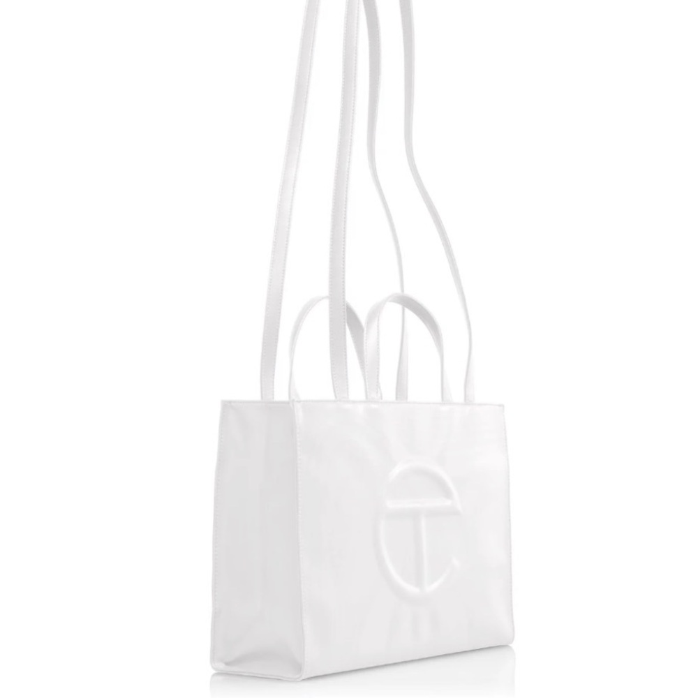 Telfar Classic White Tote Bag